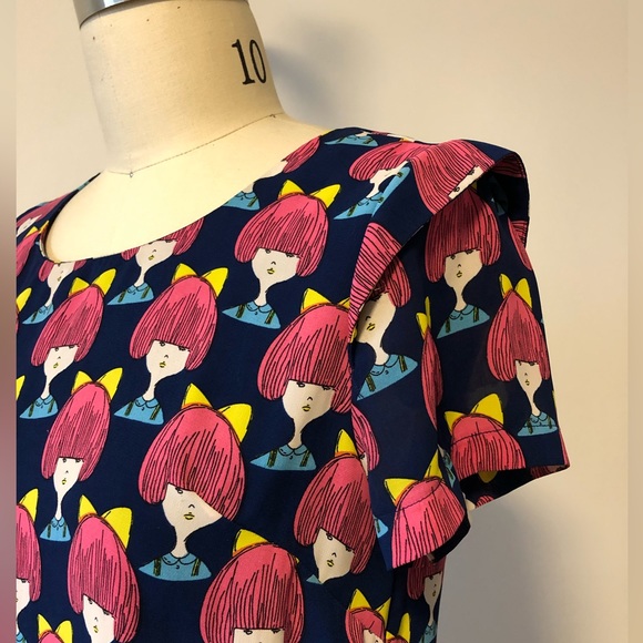 Besty & Adam printed dress - Picture 1 of 4